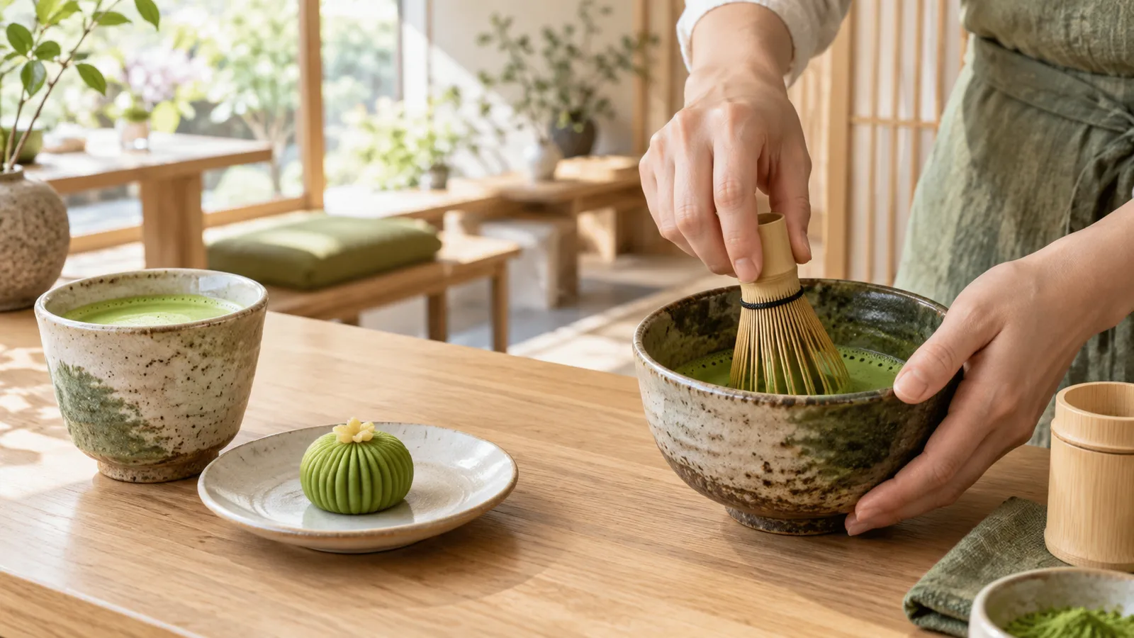 Matcha ad Asakusa: caffè o lezione?