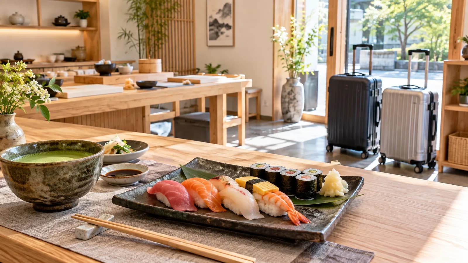 Ein Sushi-Kurs vor Ihrem Rückflug