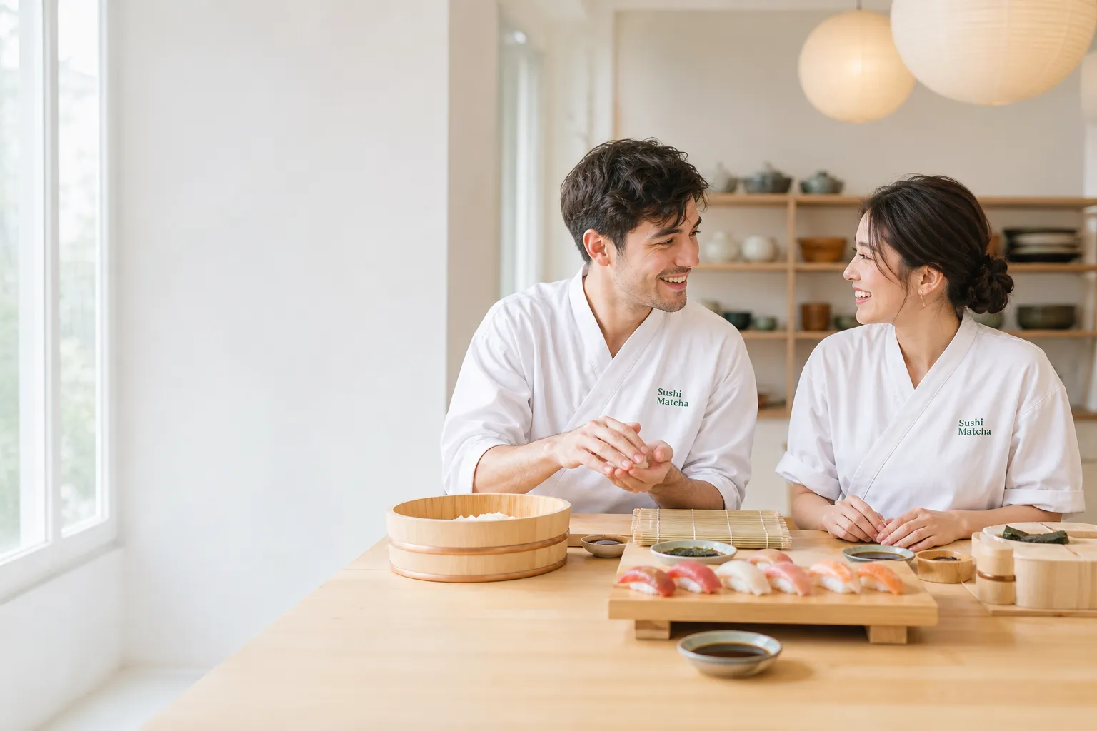 Romantisches Sushi-Erlebnis
