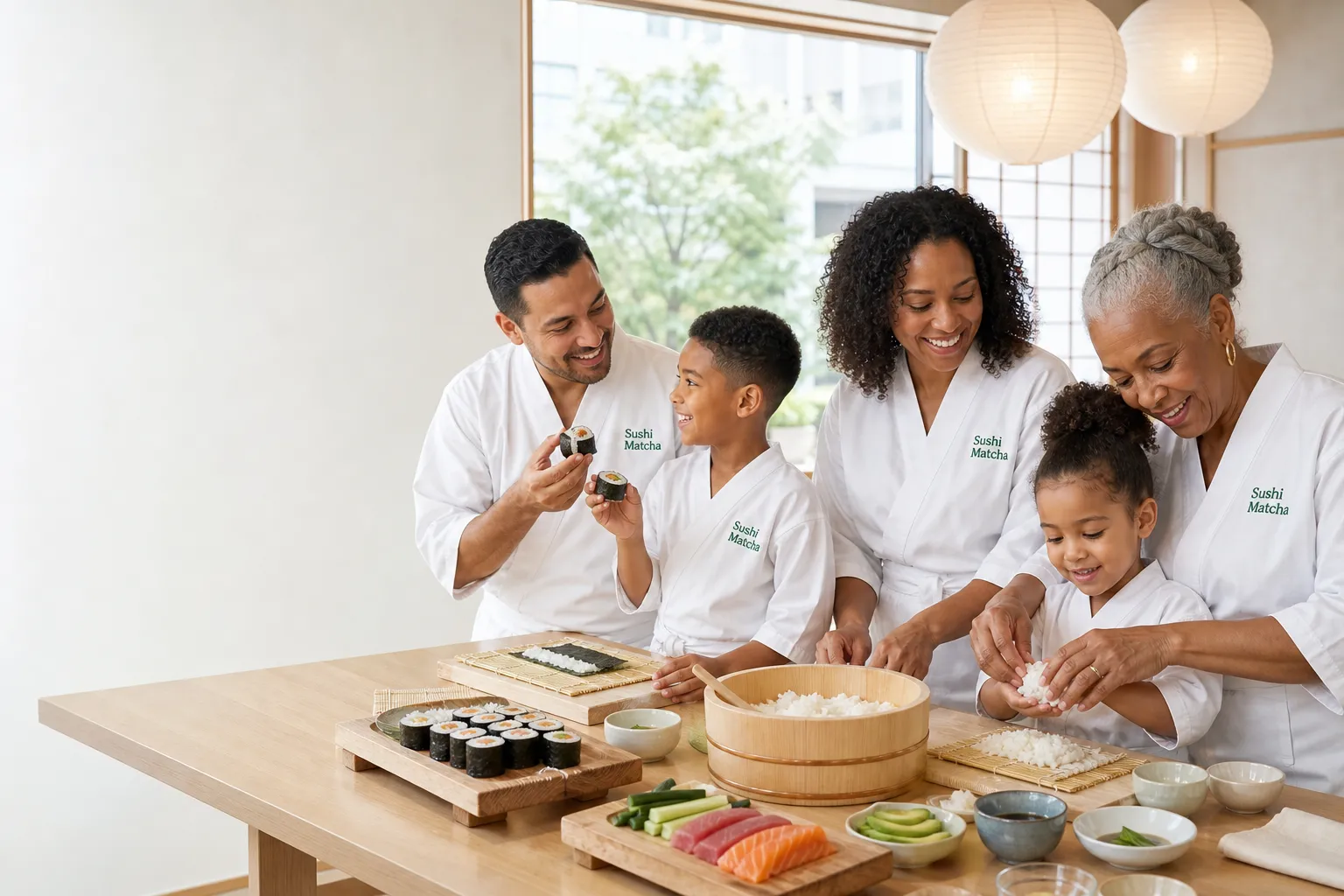 Familien-Sushi-Abenteuer