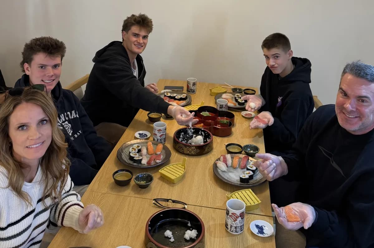 东京浅草家庭包场寿司制作体验 - sushi making experience