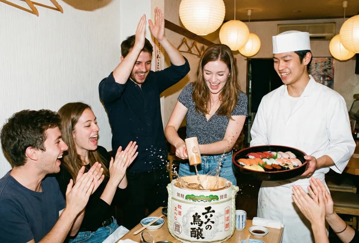 东京寿司制作课程:浅草清酒仪式与抹茶体验 - 5