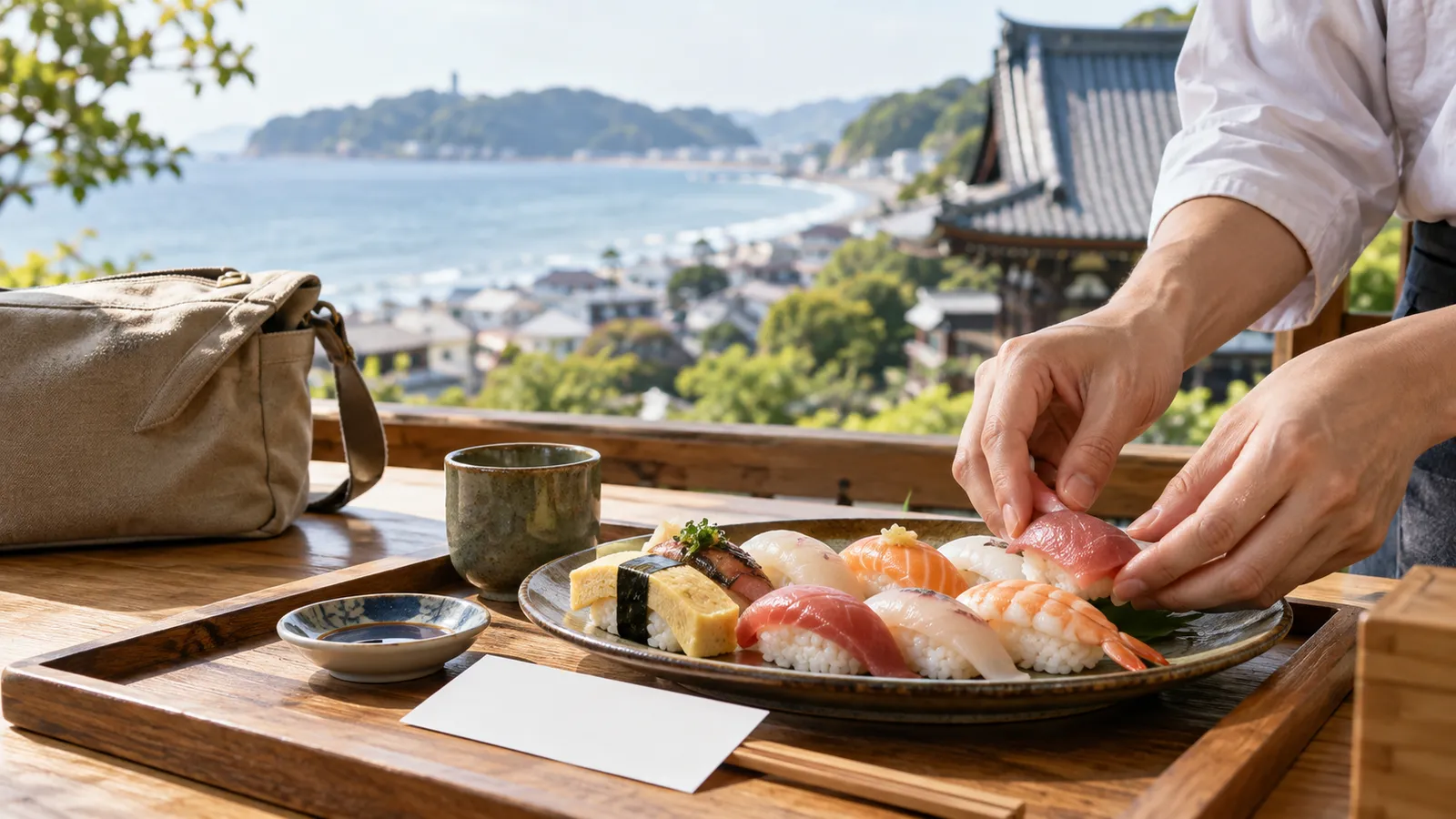 Gita a Kamakura e corso di sushi ad Asakusa