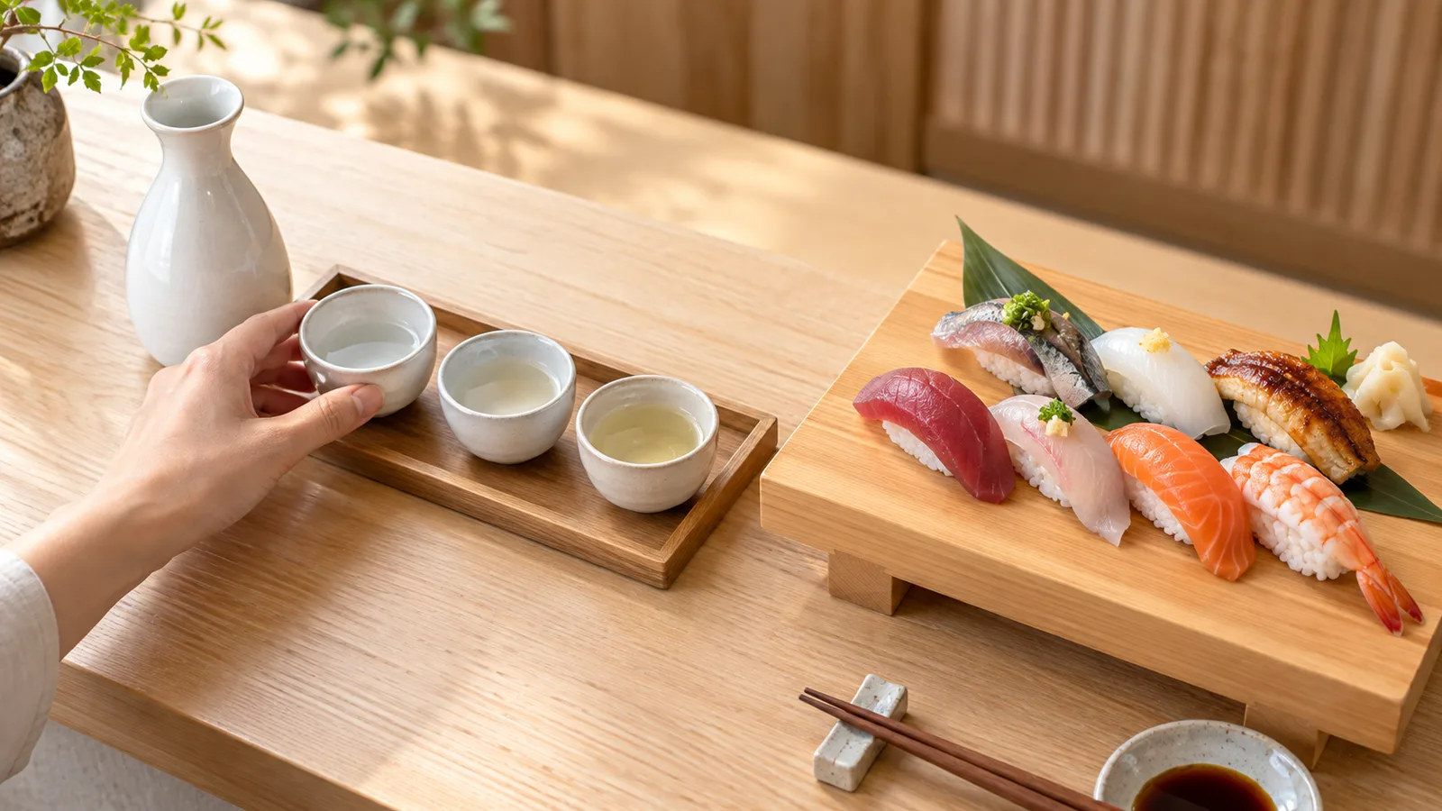 Sake-Verkostung oder Sushi-Kurs in Tokio?