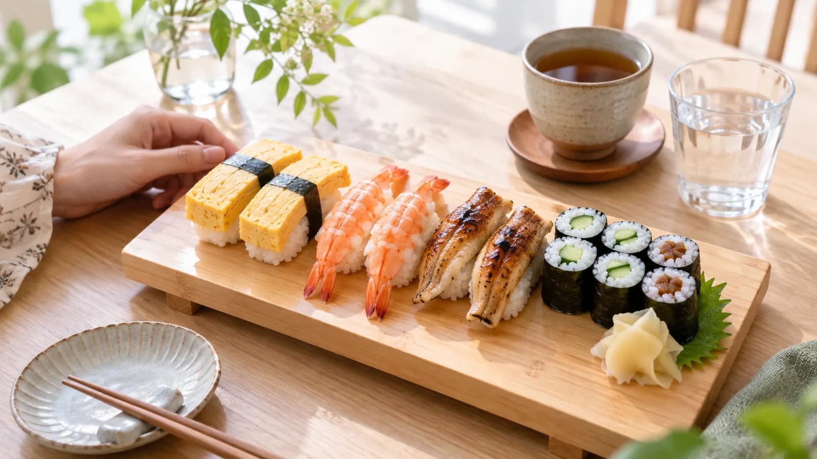Sushi-Kurs in Tokio in der Schwangerschaft