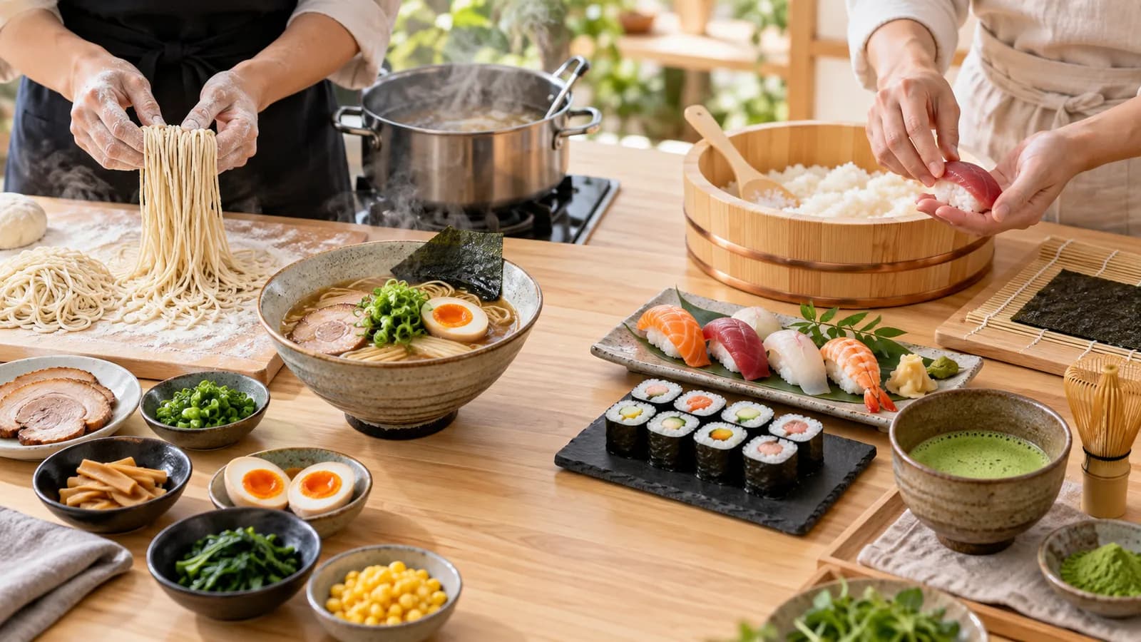 Sushi- oder Ramen-Kurs in Tokio?